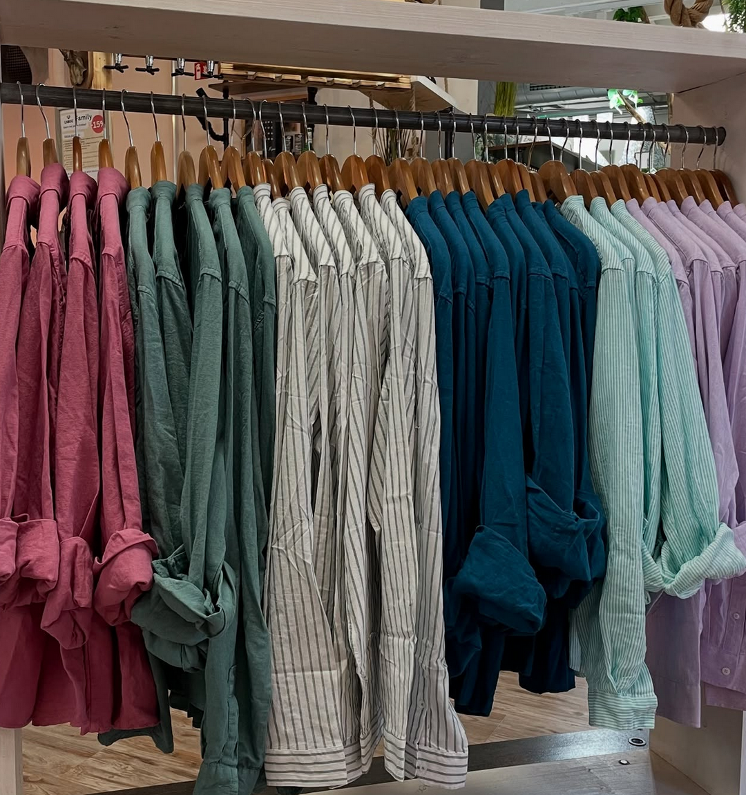 Leinen- und Sommerhemden für Herren!