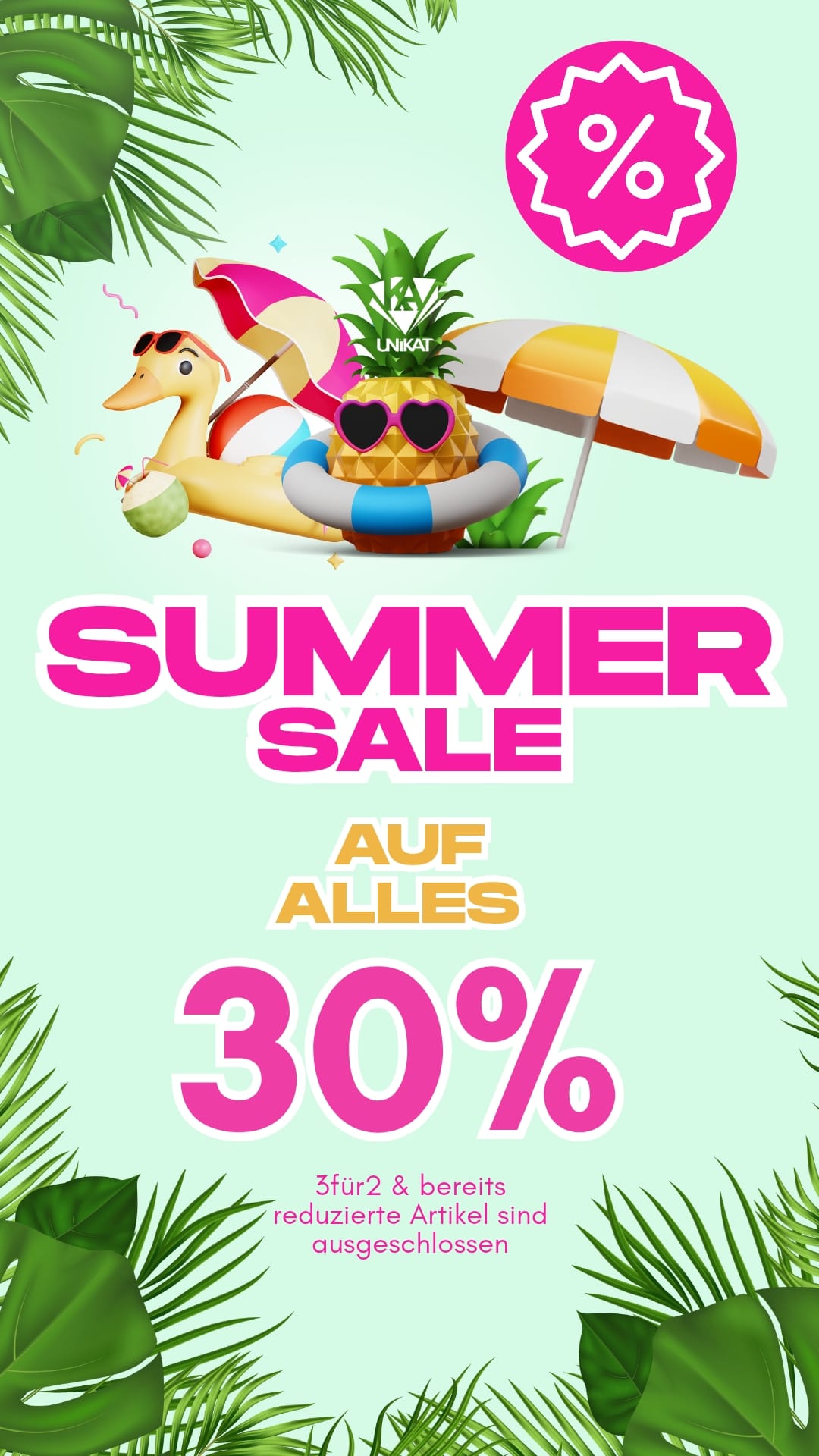 Sommer, Sonne, SALE ...