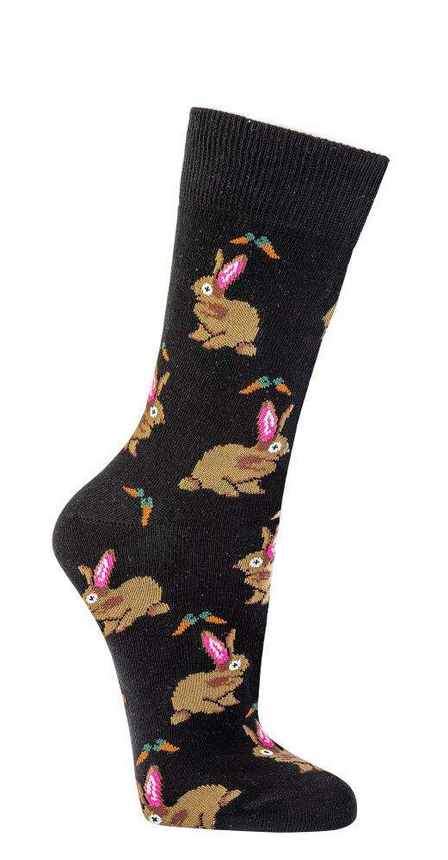 Socken mit Hasen-Muster I Die Geschenkidee I UNiKAT Store Karlsruhe
