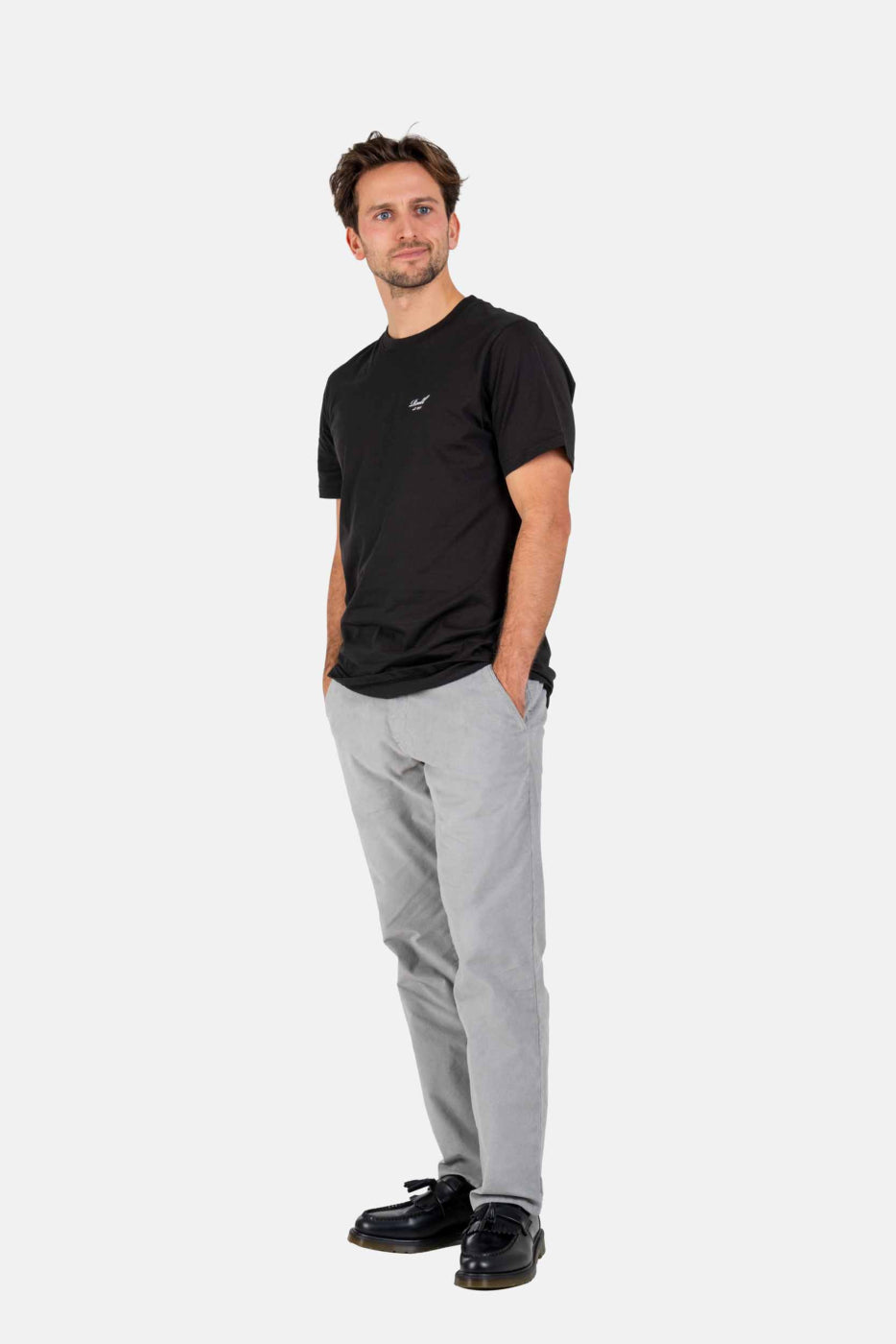 Regular Flex Chino Hose square cord - grey square