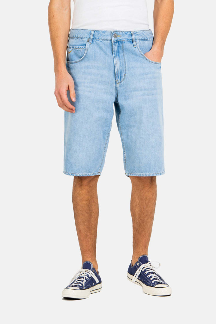 Short Jeans Rafter, Super Stone Blue 