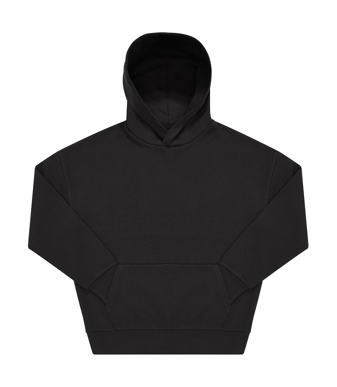 Unisex Oversized Hoodie INFLUENCE - black & amalfi teal
