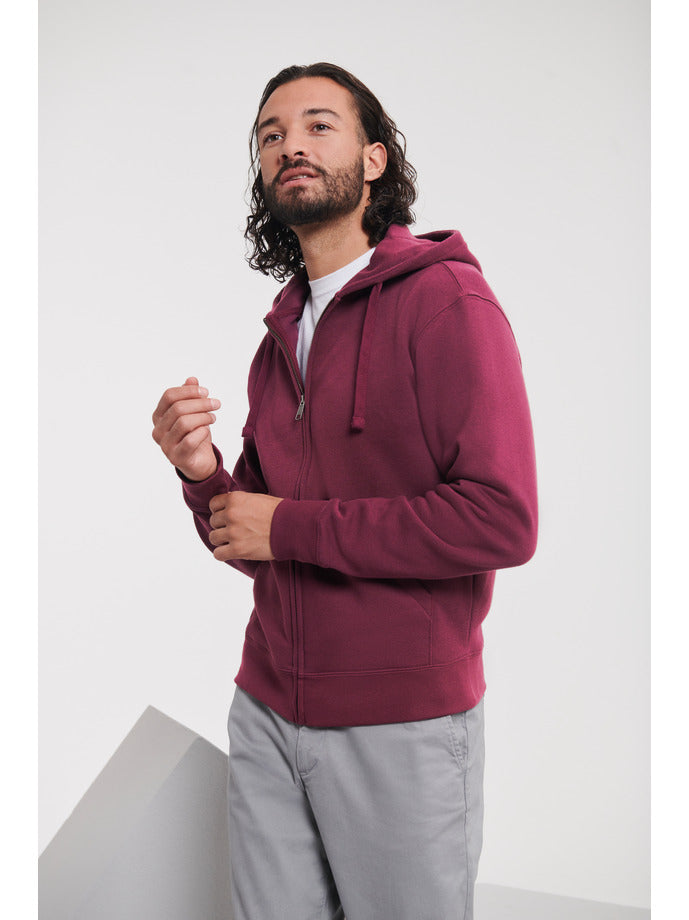 Sweat zippé à capuche unisexe