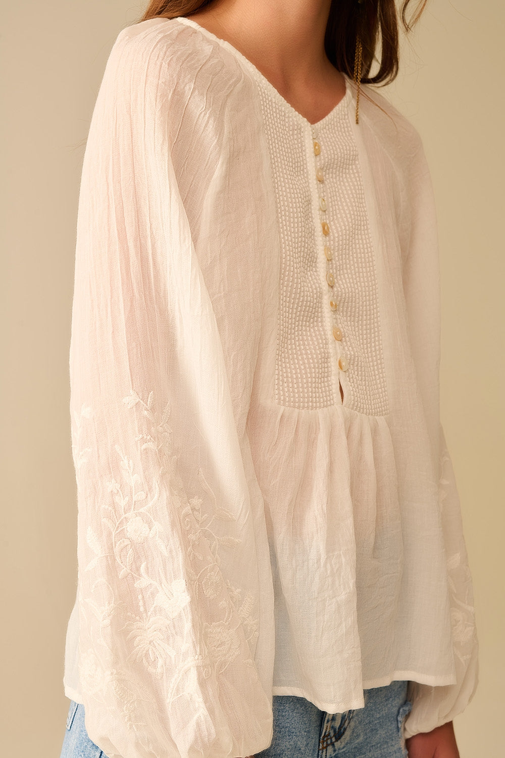 Chiffonbluse