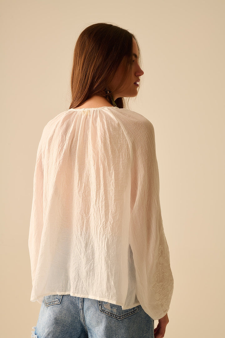 Chiffonbluse