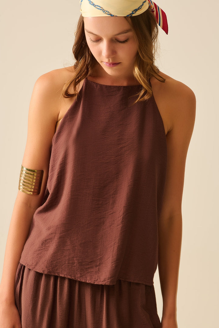 Neckholder Tank Top