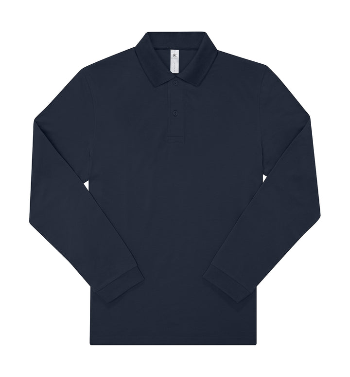Unisex Langarmpoloshirt MY POLO - in vielen Farben