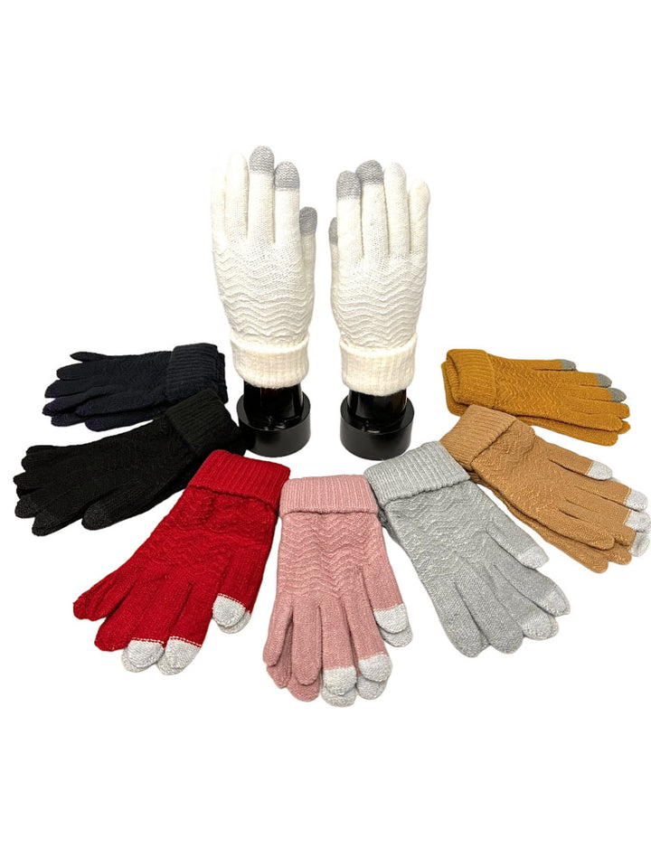 mehrfarbige Handschuhe