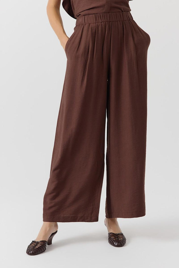 Wide Leg Hose aus Viscose