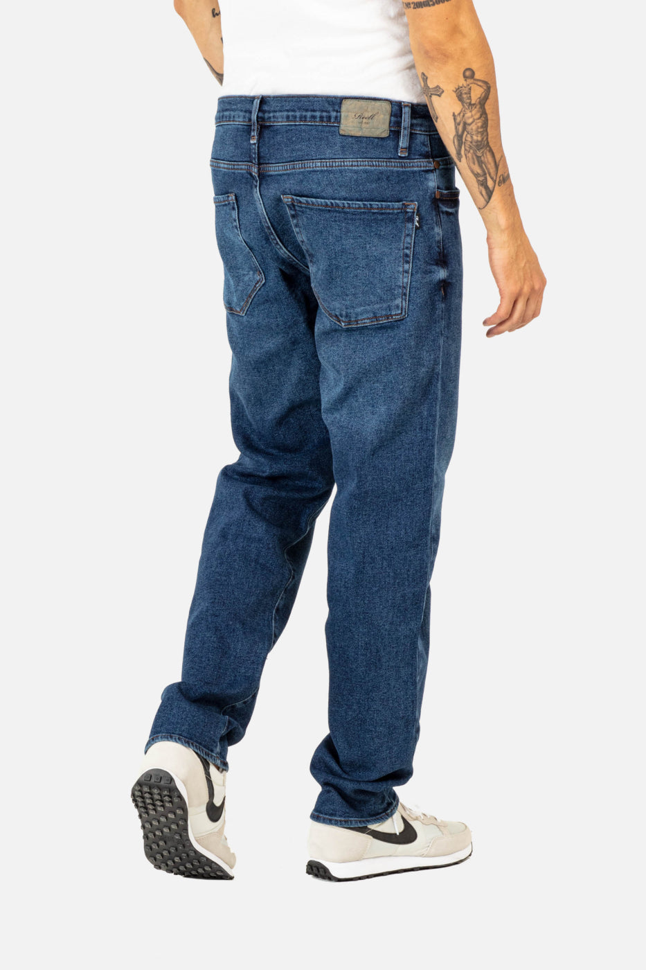 BARFLY Straight Leg Jeans - dark blue stone