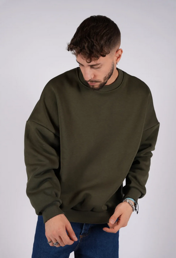 Oversized Crewneck Sweatshirt