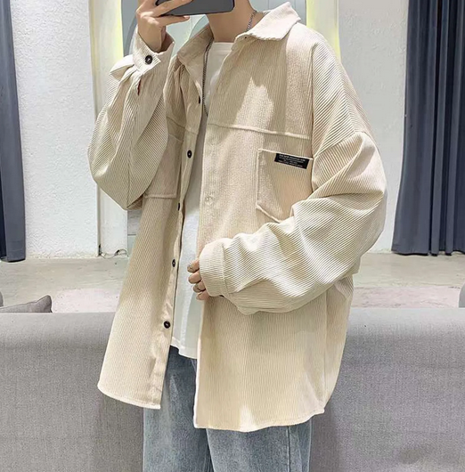 Oversized Hemdjacke