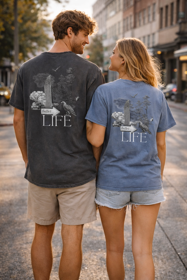 CITYLIFE Graphic Vintage Unisex T-Shirt | Limited Edition