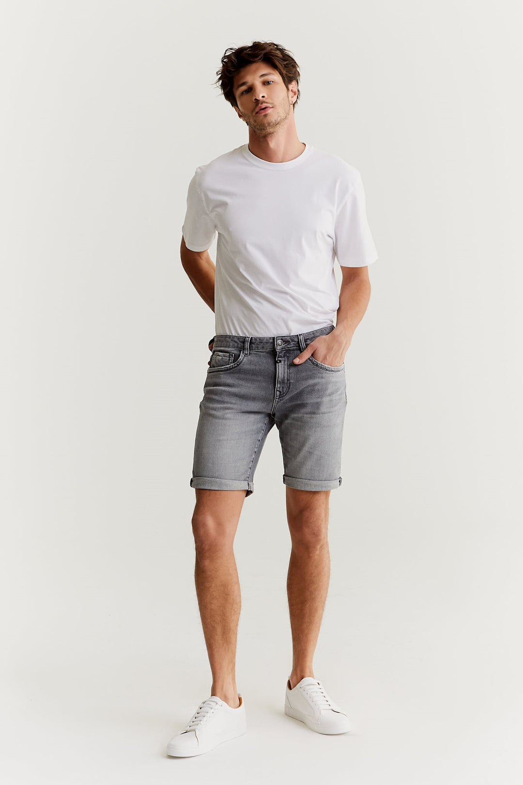 DENNIS Jeans Shorts grey