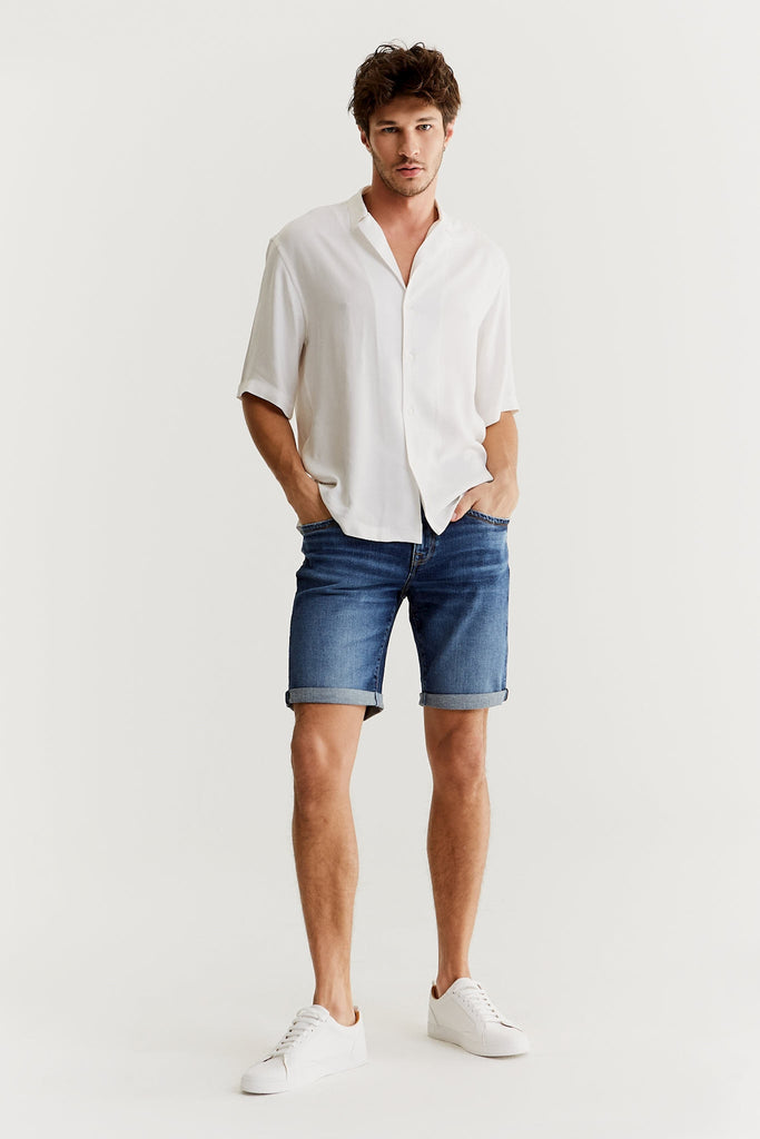 Jeans Shorts Dennis in blue vintage