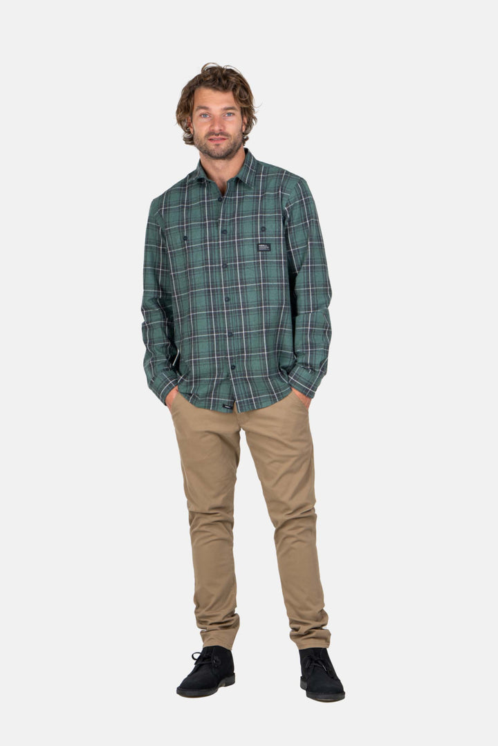 Flex Tapered Chino Hose - dark sand