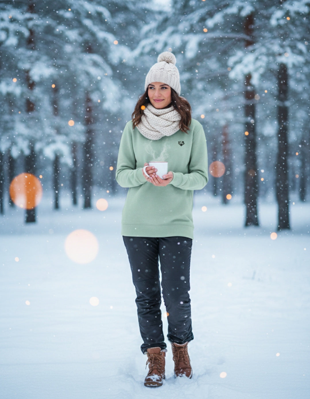 KA UNiKAT Limited Unisex Inspire Crew Neck aus Bio-Baumwolle in verschiedenen Farben