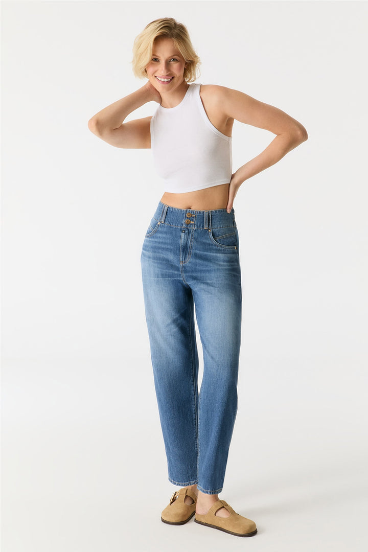 JASMIN Boyfriend Jeans - medium blue