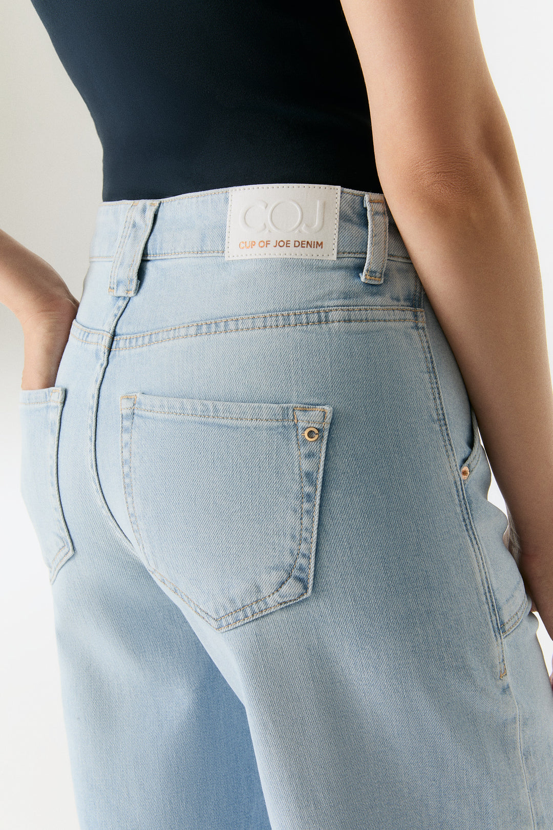 LYNN Boyfriend/Mom Jeans bleu moyen vintage 