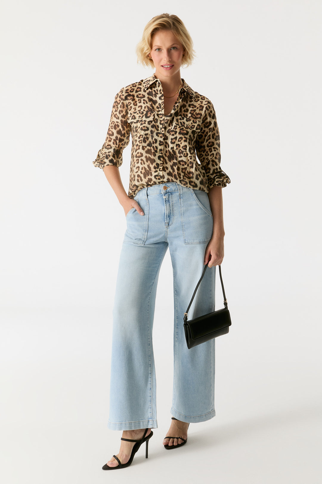 LYNN Boyfriend/Mom Jeans bleu moyen vintage 