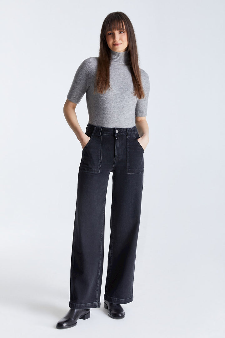 LYNN Boyfriend/Mom Jeans bleu moyen vintage 