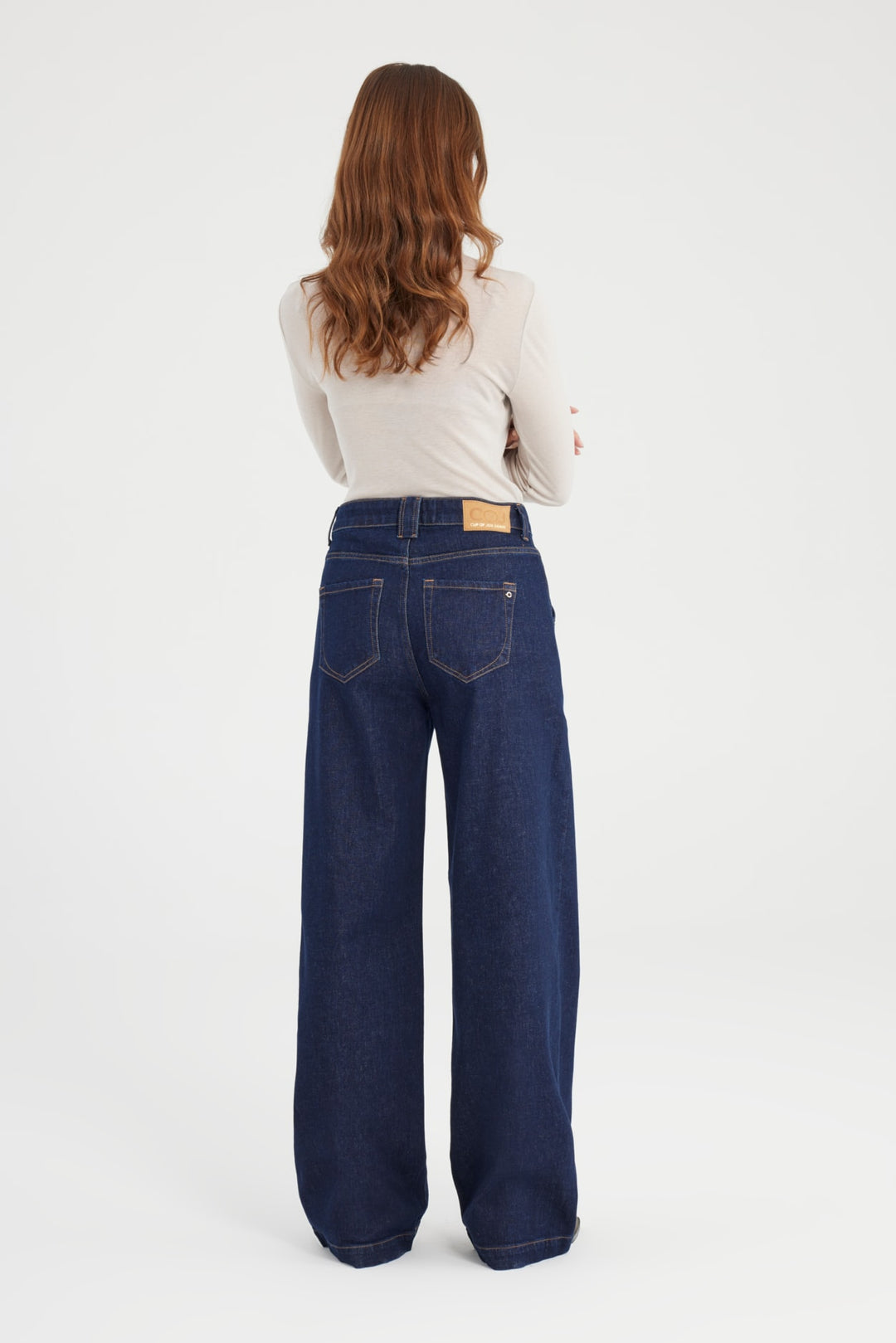 LULU High Waist Jeans - raw denim