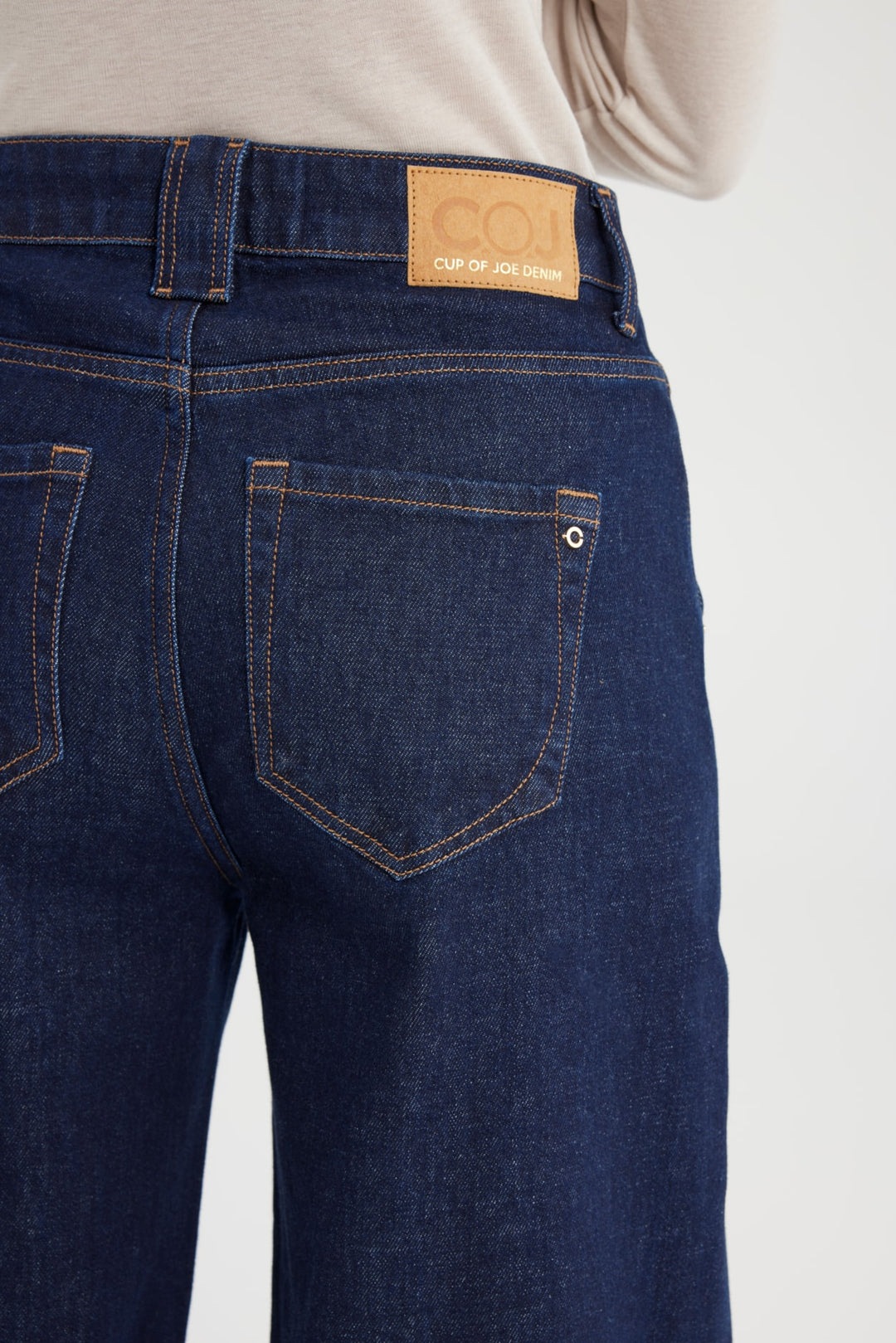 LULU High Waist Jeans - raw denim