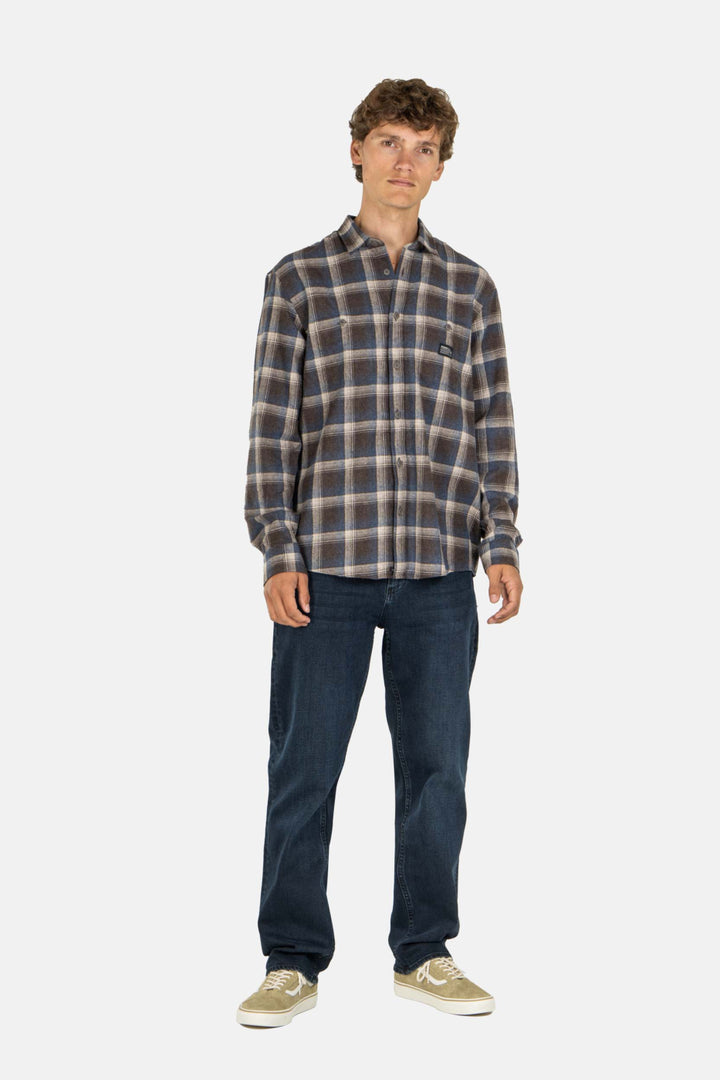 LOWFLY 2 Straight Leg Jeans - verdi blue wash