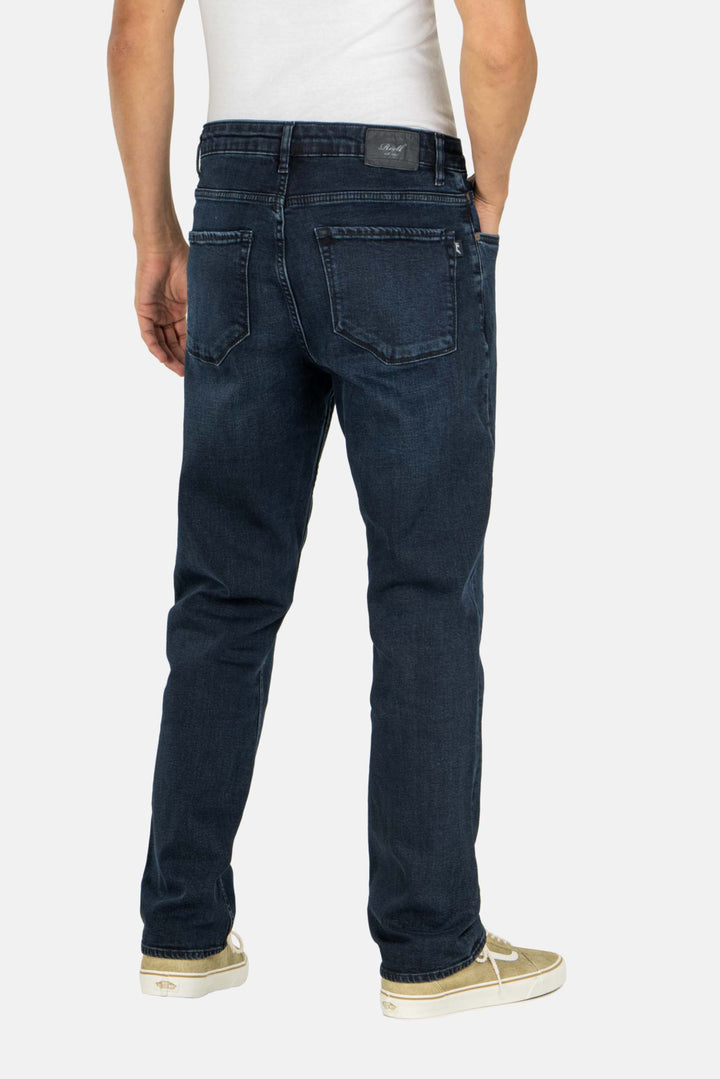 LOWFLY 2 Straight Leg Jeans - verdi blue wash