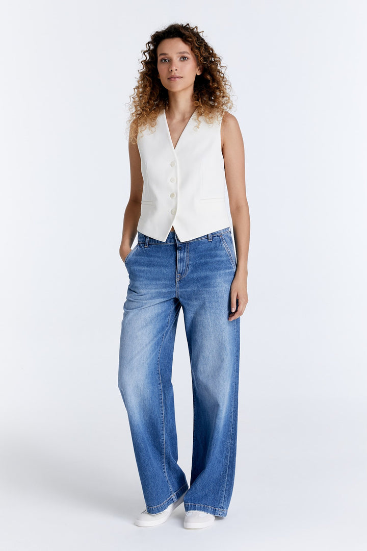 MAXINE High Waist 5 Pocket Jeans