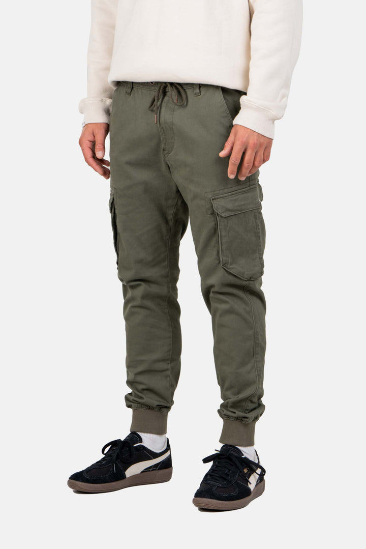 Reflex Rib Cargo Pant - olive