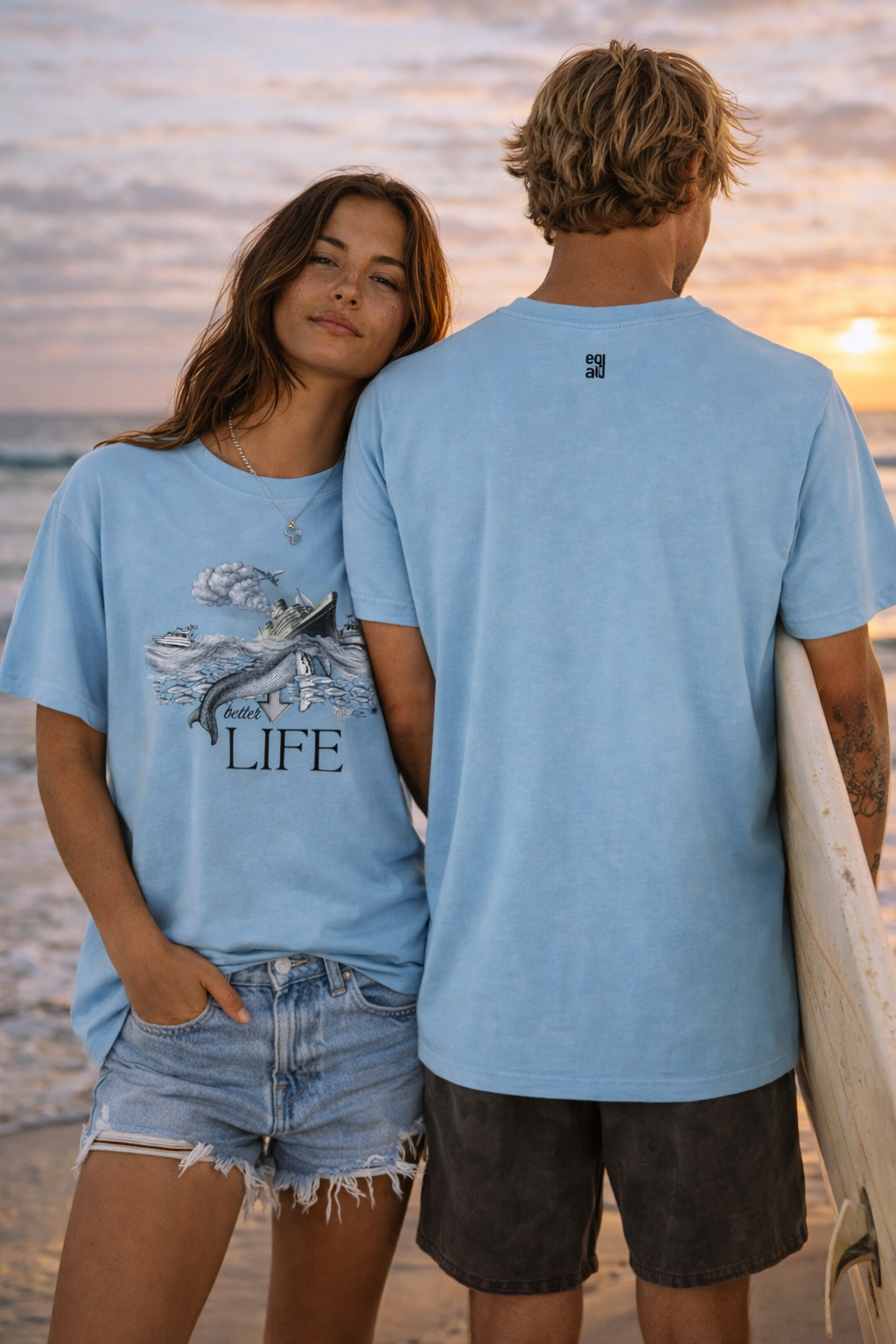 SEALIFE Graphic Vintage Unisex T-Shirt | Limited Edition I balticblue