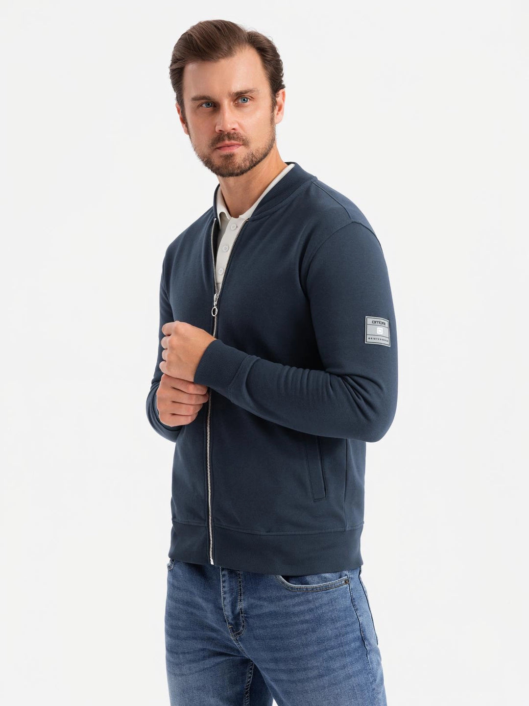 Bomberjacke aus Baumwolle