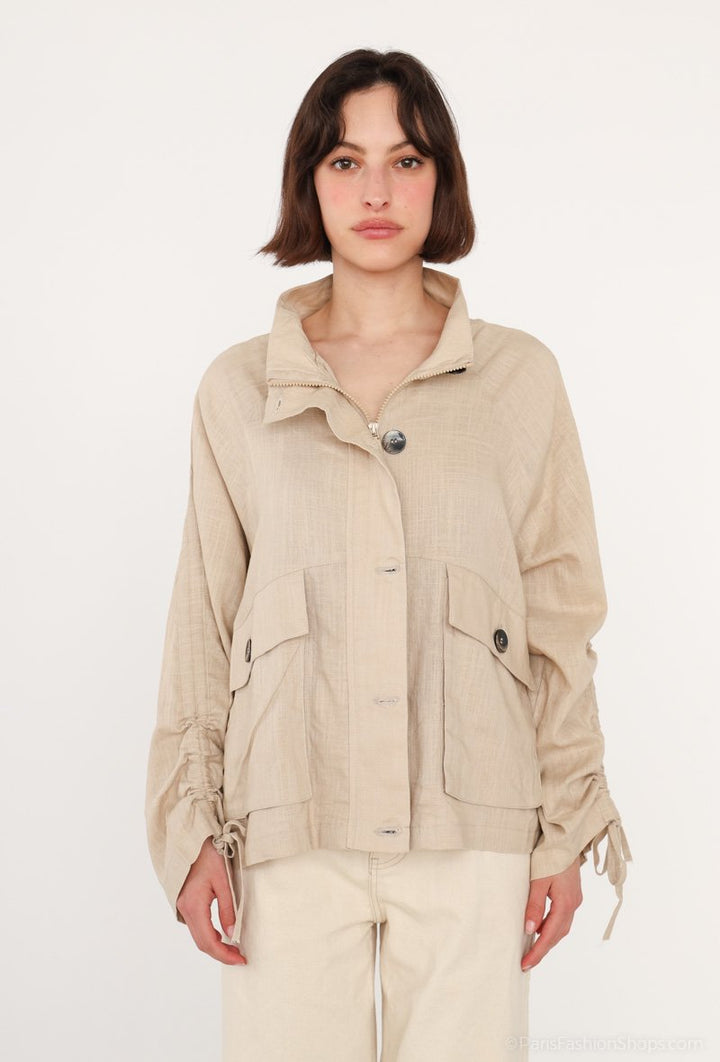 Leinen Damen Jacke Mode aus Paris bestellen ❤ UNiKAT Store Karlsruhe