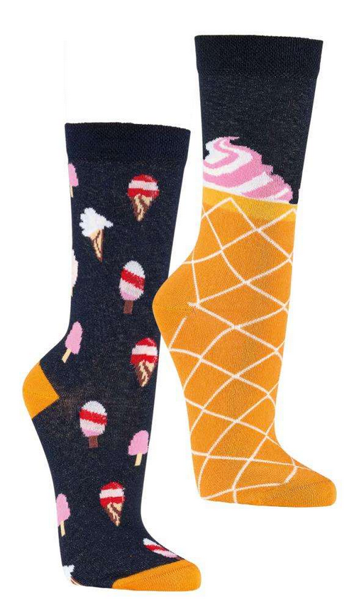 Unisex-Socken mit Eiscreme-Motiv I Geschenkidee I UNiKAT Store Karlsruhe