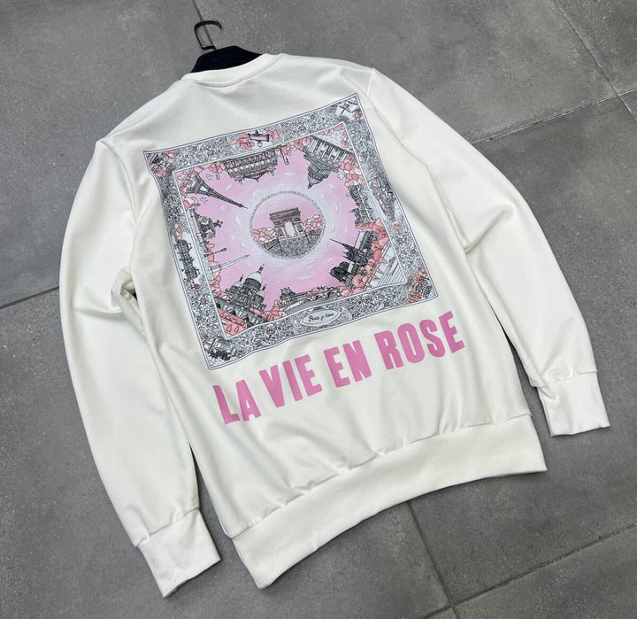 Sweatshirt LA VIE EN ROSE