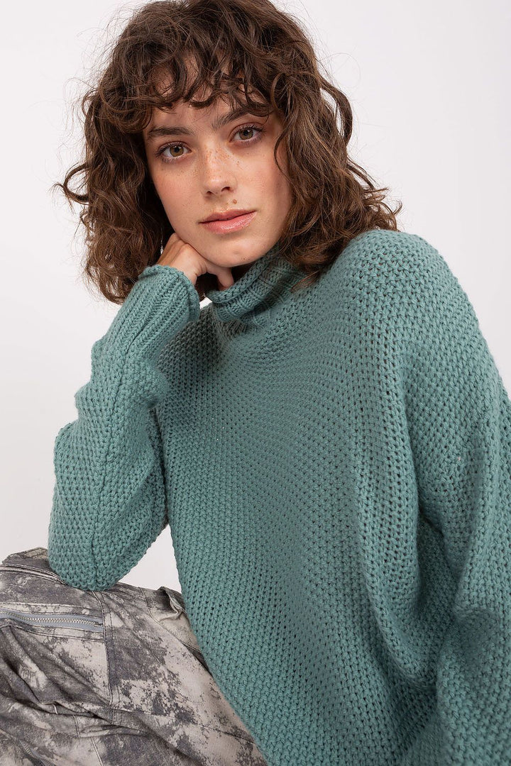 Oversized Rollkragen Pullover