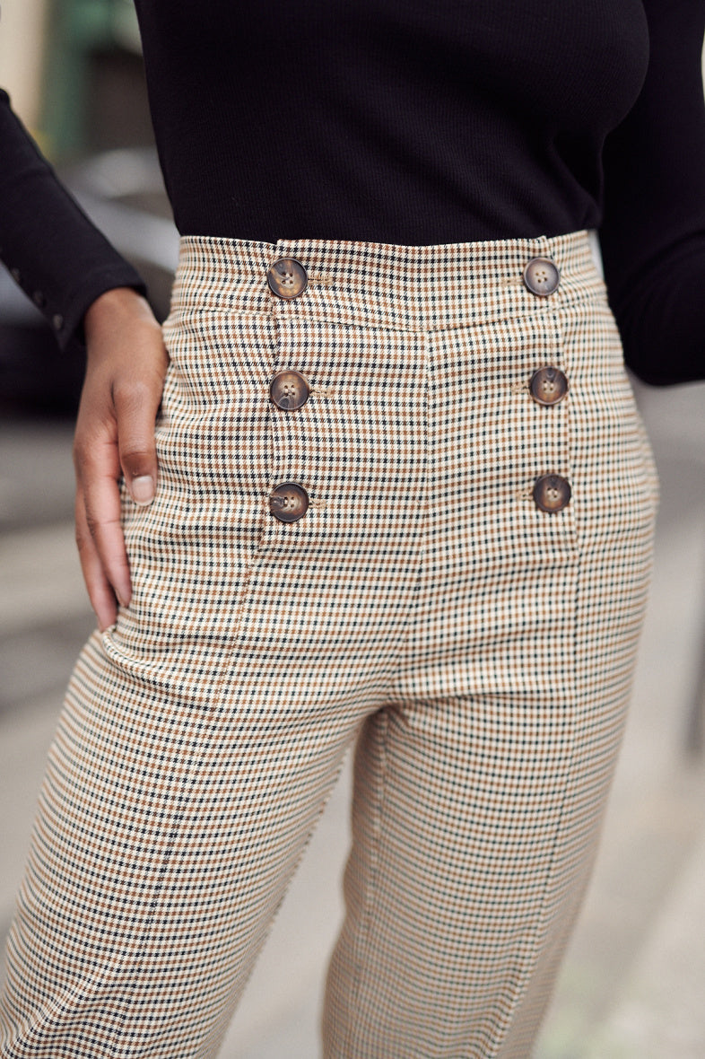 Gingham-Hose