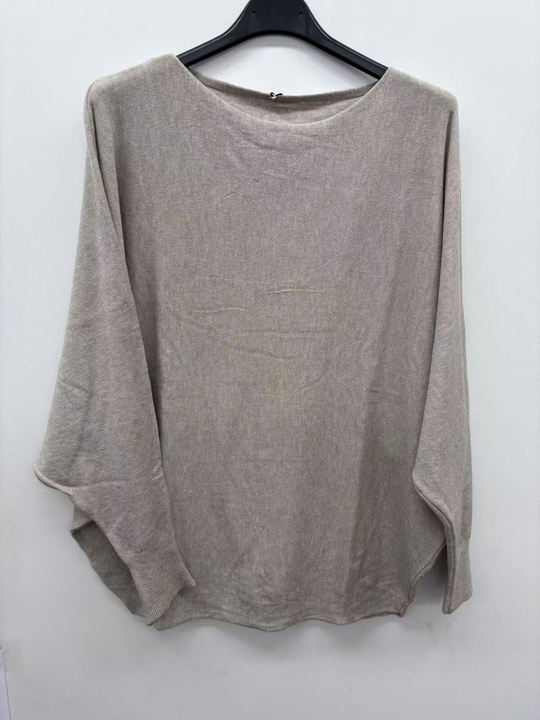 Oversized Pullover mit Fledermausärmeln