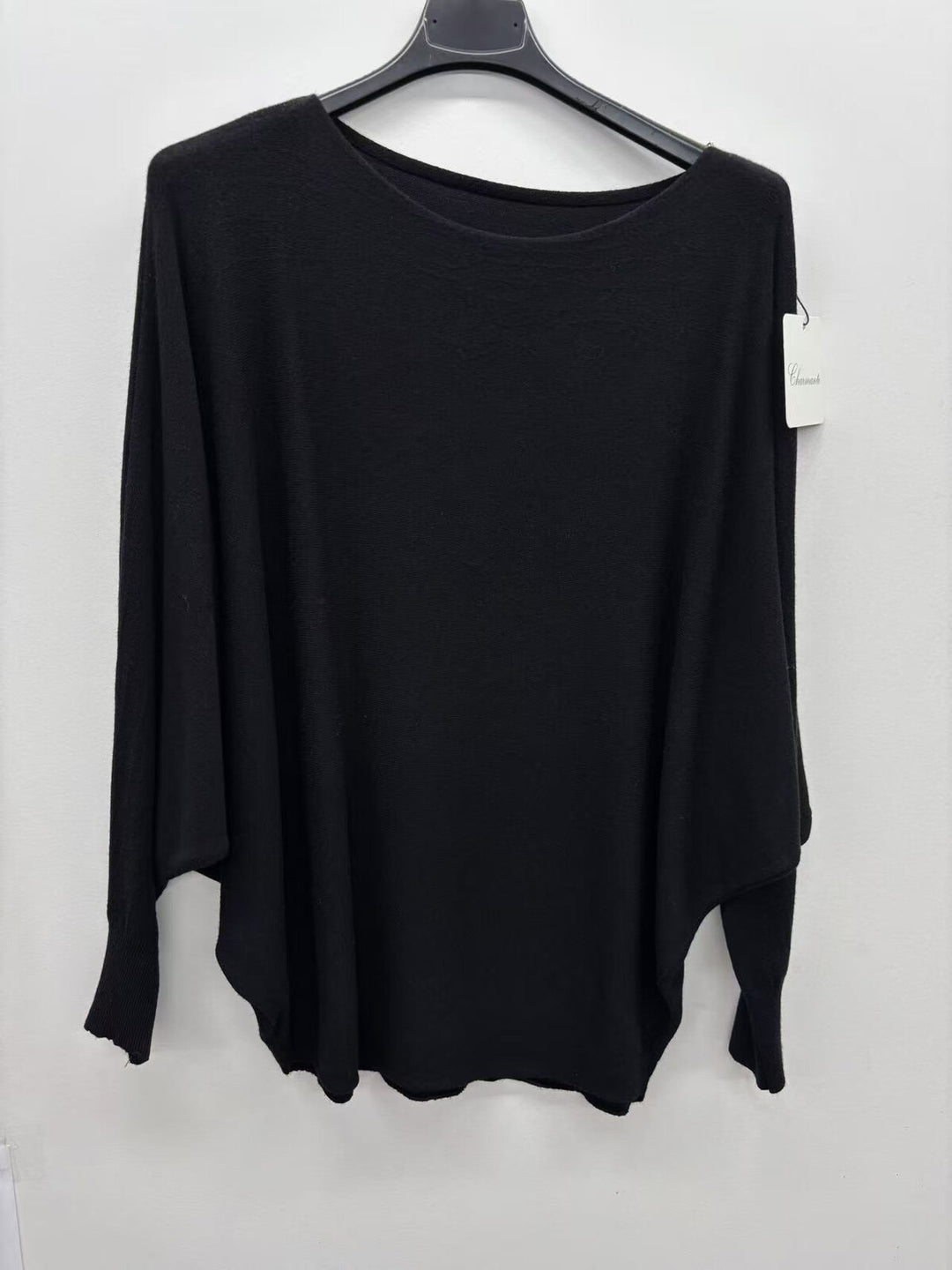 Oversized Pullover mit Fledermausärmeln