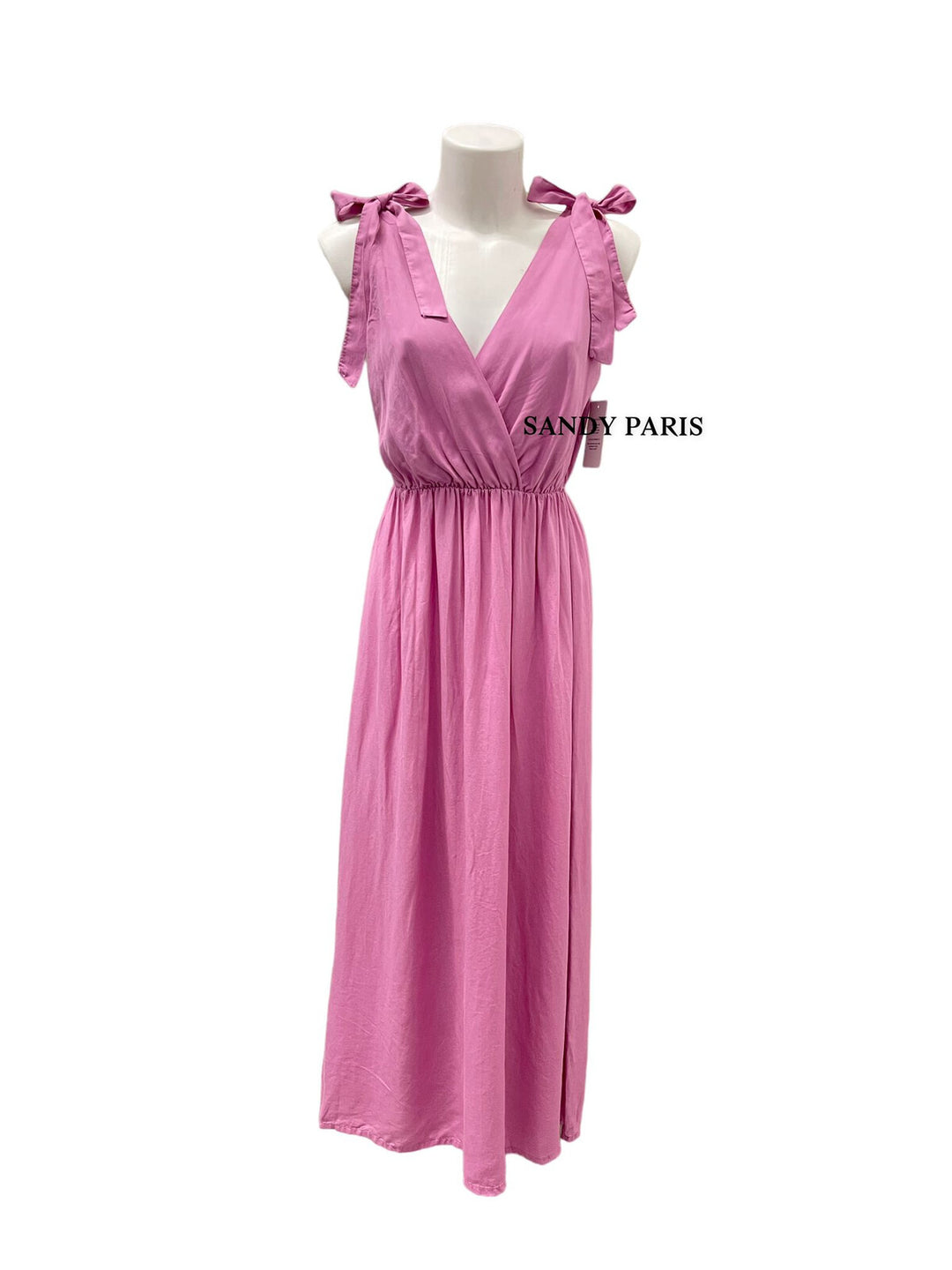 Robe longue en lyocell/tencel