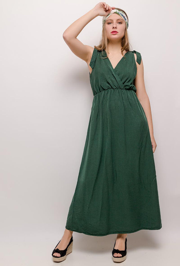 Maxikleid aus Lyocell