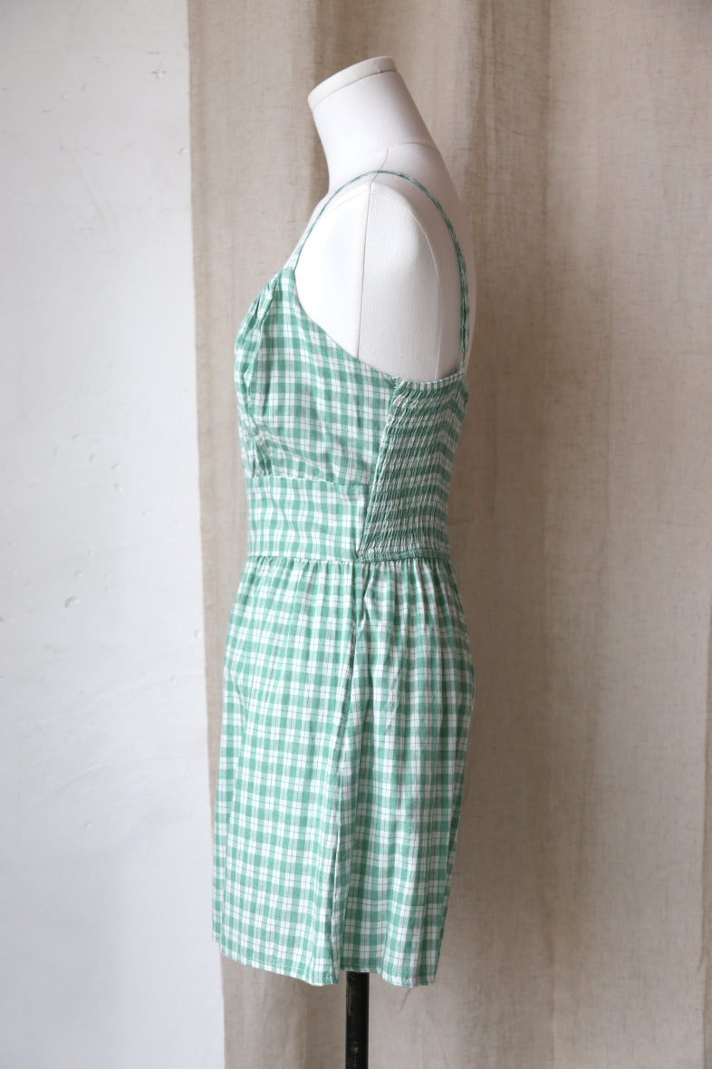 Playsuit mit Gingham-Print