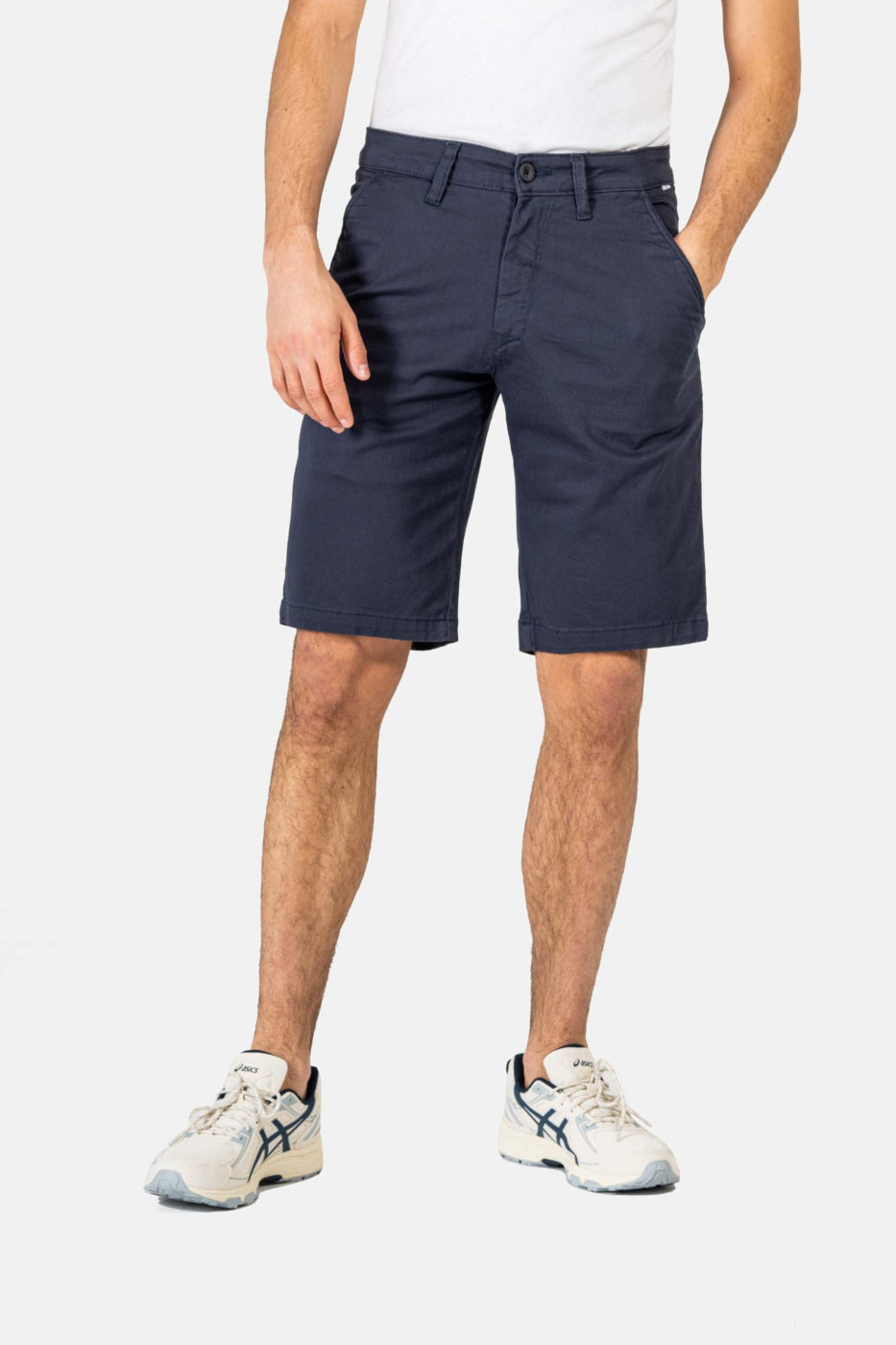 Flex Grip Chino Shorts, navy