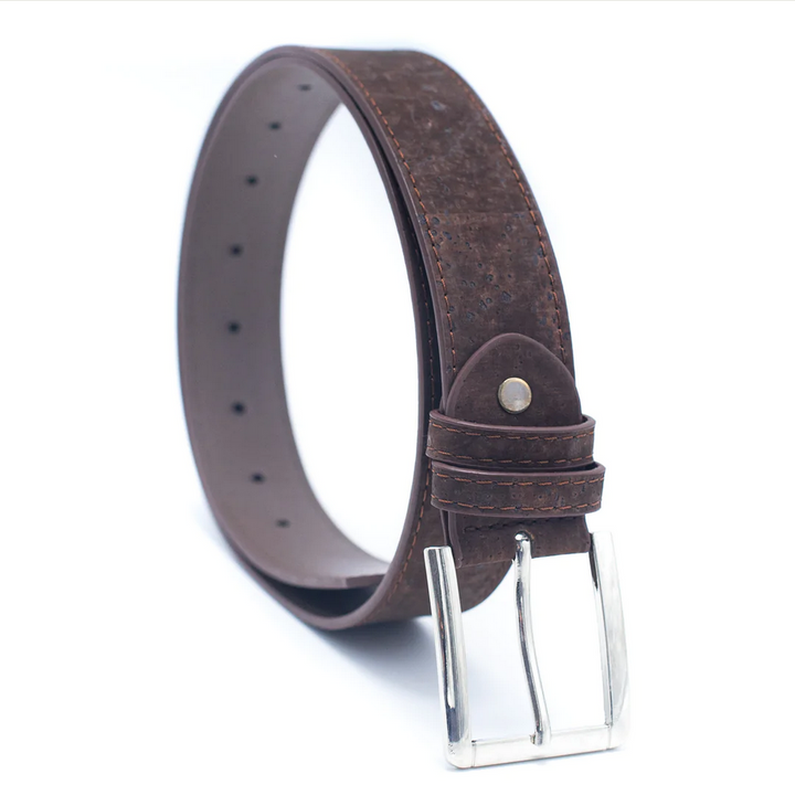 Ceinture en liège pour homme, teint