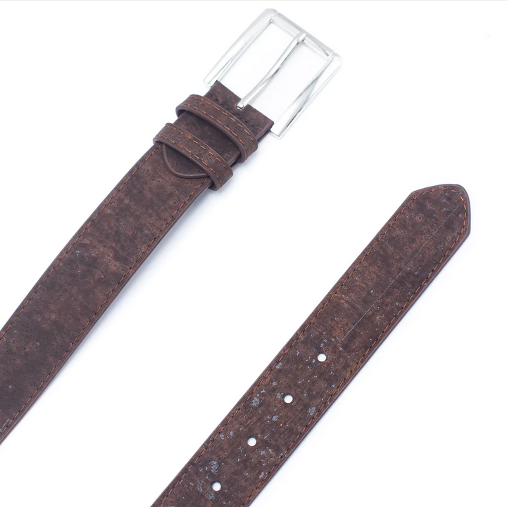 Ceinture en liège pour homme, teint