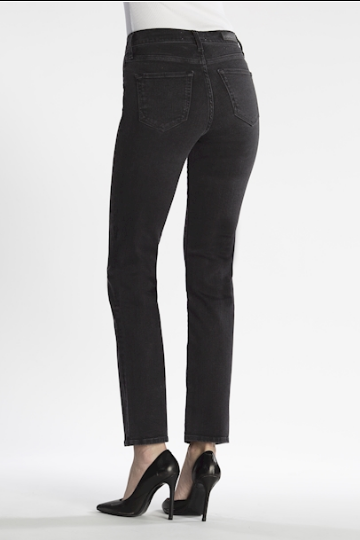 HANNAH Straight Skinny Fit Jeans black VT