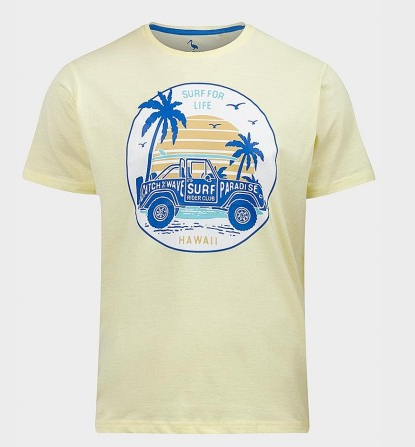 T-shirt Surf for Life Hawaï