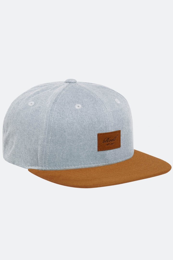 Suede Cap Chambray Blue